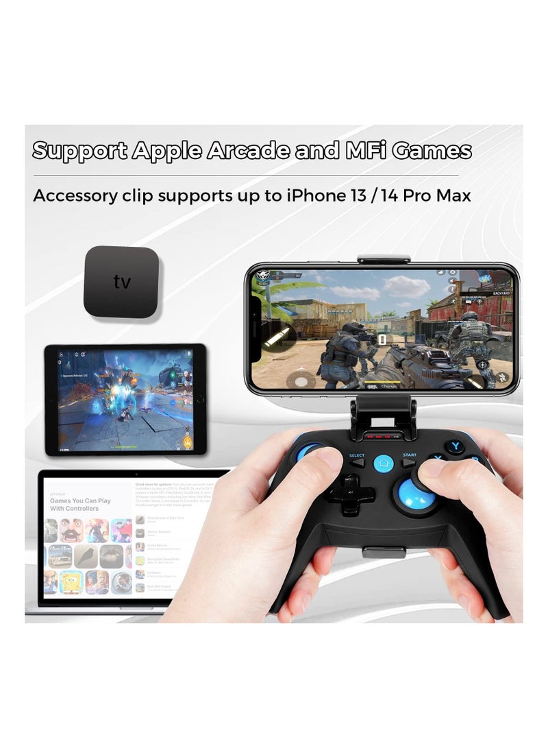 Y&D Gaming Controller Gamepad Bluetooth for iPhone Android Windows Steam Deck and DualShock Wireless Mobile Phone - Image 3
