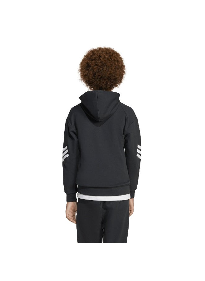 Adidas adidas future icons 3 stripes full zip track unisex hooded top  - Image 3