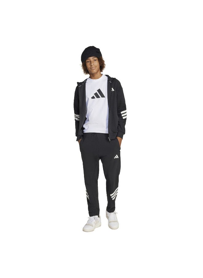 Adidas adidas future icons 3 stripes full zip track unisex hooded top  - Image 4