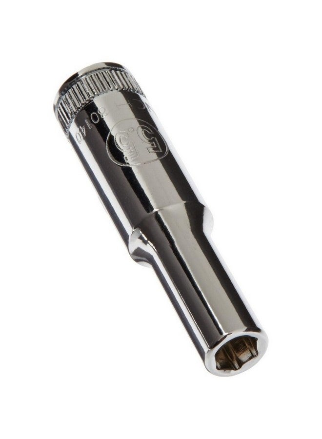 GearWrench 6-Point Deep Metric Socket Silver 1/4 Inch x 5.5 mm 80140 - Image 2