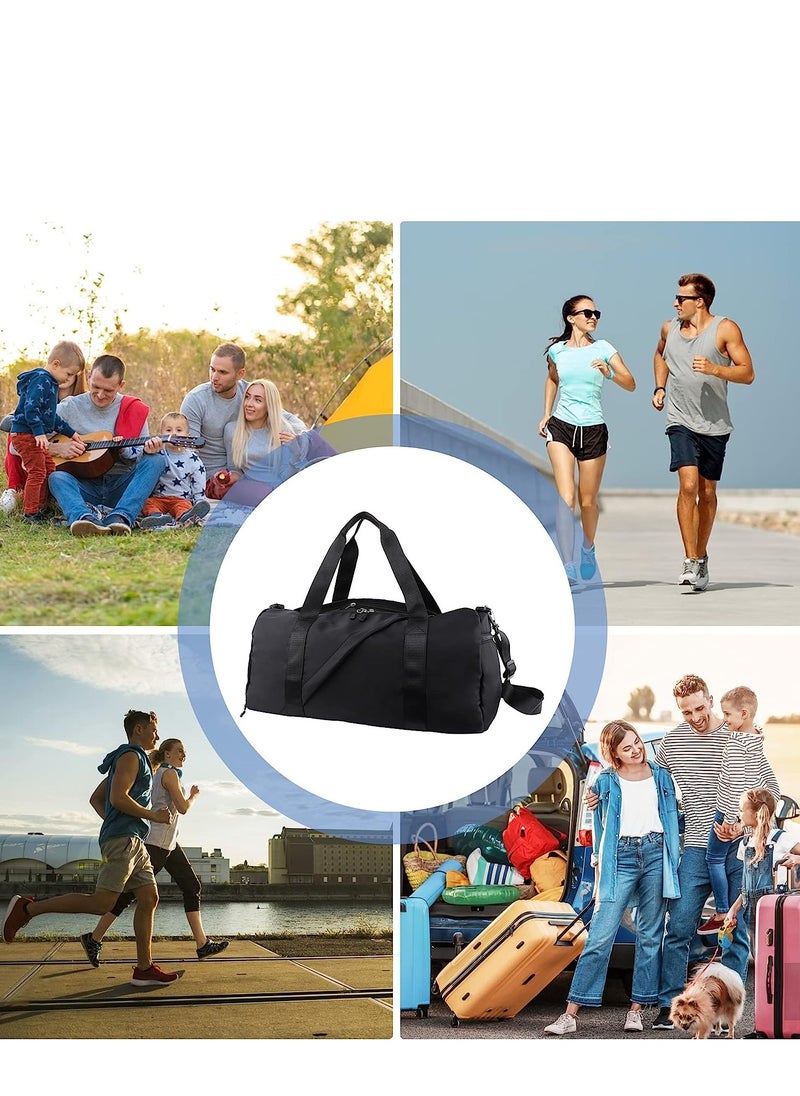 SYOSI - Gym Duffel Bag, Travel Bag for Women Men, Large Capacity Bag With Shoe Compartment and Wet Compartment, Sports Tote Gym Bag, Weekender Overnight Shoulder Bag - Image 1