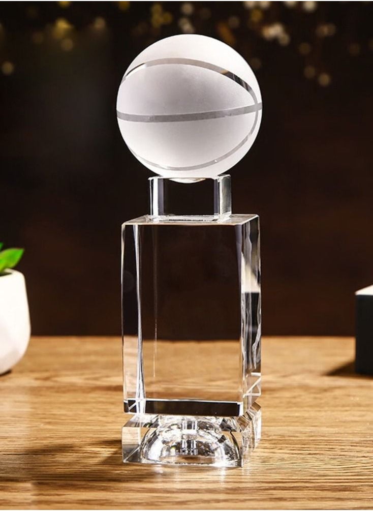 Astylway 3D Basketball Crystal Ball Night Light for Kids with Colorful LED Light Base,Birthday Gift for Boy Girl Kids Suitable for Basketball fans  - Image 3