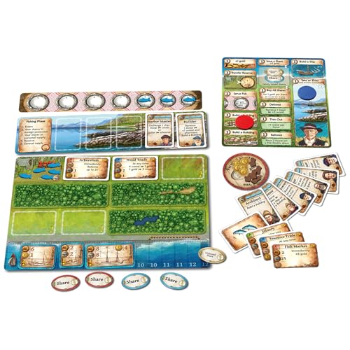 Lookout Nusfjord Board Game Big Box Edition Complete Card Deck Collection Includes All Expansions Strategy Game for Kids Adults Ages 12 15 Players 20100 Min Playtime Made by Lookout Games - Image 5