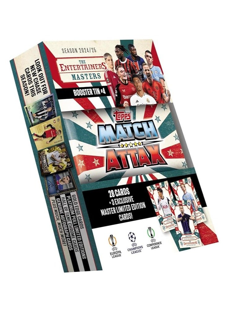 Topps Match Attax 24/25 Magicians Booster Tin – 28 Cards + 3 Magician LEs: Foden, Wirtz, Vini Jr - Image 3