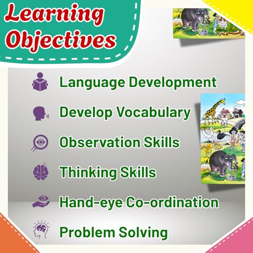 Creative's Opposites 3 in 1 | Educational Puzzles | Learning Opposite Words Puzzles | Fun Game for Kids | 25 Pieces Jigsaw Puzzles & Board Game | Ages 5 & Up - Image 4