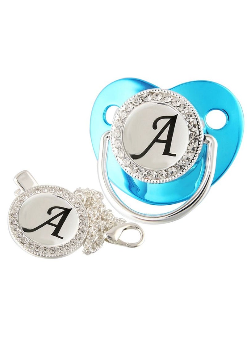 Loquat Alphabet Baby Shiny Diamond Pacifier