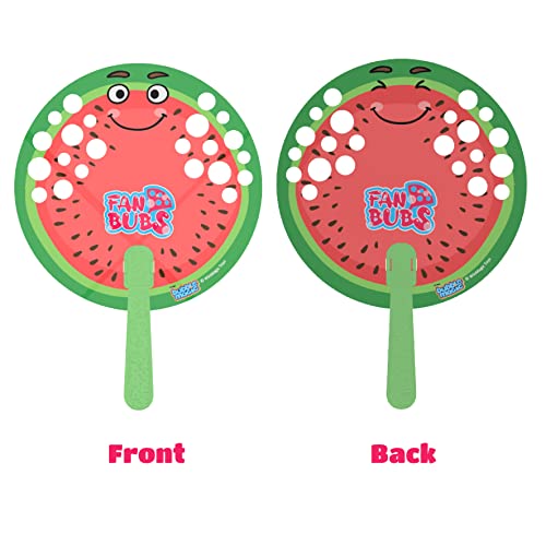 Bubble Magic Fan Bubs Watermelon, Bubble Solution with Hand Fan for The Kids 3 Years and Above, Multicolor, (FB50007) - Image 2