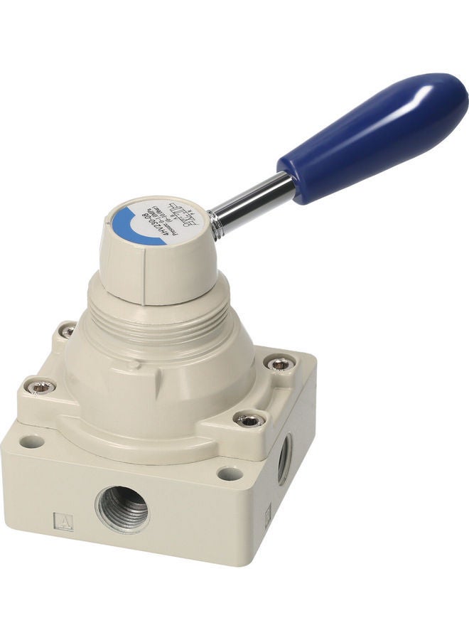 NIBEMINENT 4HV230-08 Rotary Lever Air Flow Control Valve Beige - Image 2
