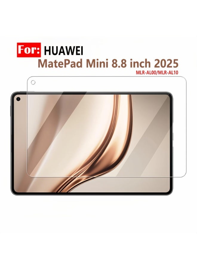 Screen Protector Compatible with Huawei MatePad Mini 8.8 inch 2025 (MLR-AL00/MLR-AL10) Tablet, 【2 Pack】 Tempered Glass Anti-scratch Film, 9H Hardness, Bubble-Free, HD Clear Tempered Glass - Image 2