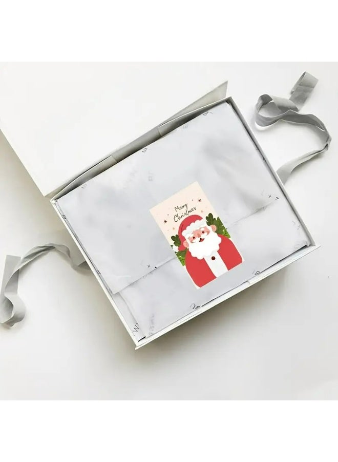 Kandid Cute Christmas Card for The Holiday Season, Christmas Card With Envelope (50pcs Santa ) - Image 2