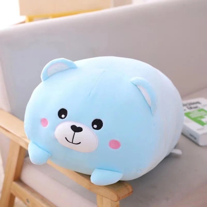 Y&D 20cm Soft Plush Stuffed Animal Toy - Cute Panda & Pig Mini Throw Pillow, Affordable Cuddly Plush Doll for Kids and Home Decor - Image 1