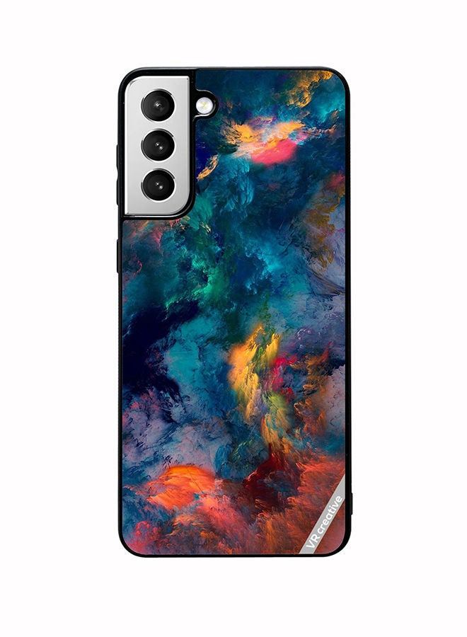 VR CREATIVE Protective Case Cover For Samsung Galaxy S22 Plus 5G Pastel Colour Design Multicolour - Image 1