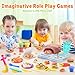 PLAY 2 in 1 Color Dough Sets for Kids Ages 248 Kitchen Creations Ice Cream Pizza Maker Machine Art Crafts Play Food Toys for 3 Year Old Girls Boys and Up 8 Cans of Modeling Compound Dough2 oz Cans - Image 4