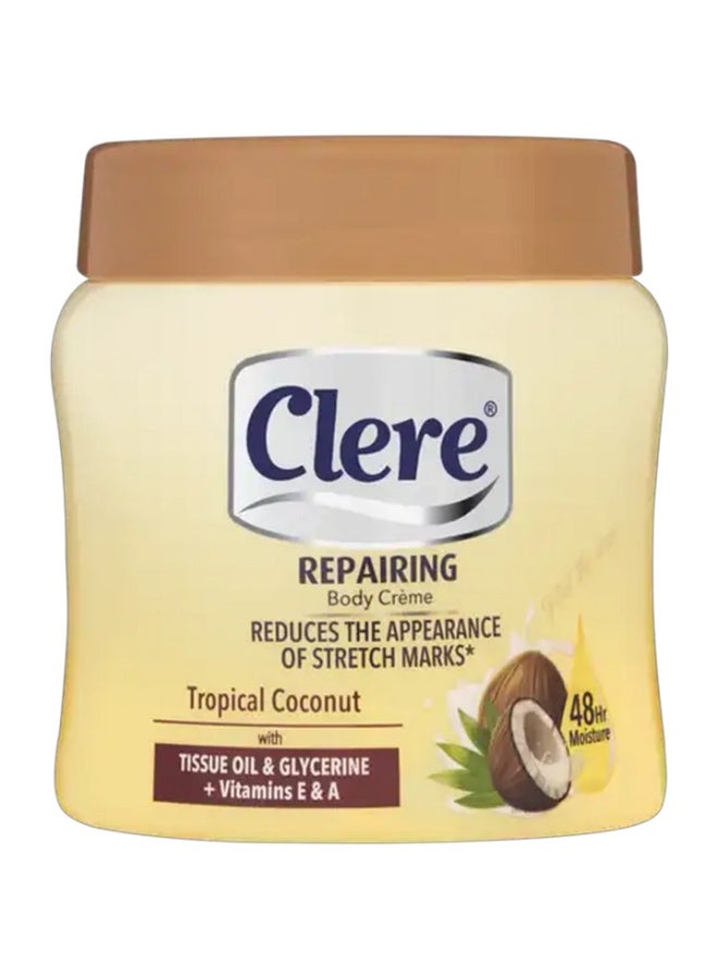 CLERE Nourishing Tropical Coconut Body Cream 300ml - Image 2