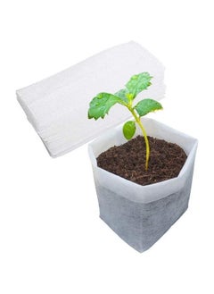Generic Non-Woven Plant Nursery Bags, Seedling Pots Container for Vegetable, Flower, Starting saplings, Plant Grow 100pcs  - Image 2