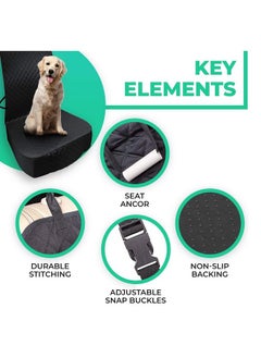 Dog Seat Cover Protector -Waterproof, Scratchproof, Non-Slip, Padded, & Quilted, Full Protection Against Dirt & Pet Fur, Extra Thick, Accessory For Cars, Trucks & Suv(Black) - pzsku/Z879D751DC6730EFFF574Z/45/_/1728051133/651f59a6-8c83-4350-90a3-4f5631e3d0fb