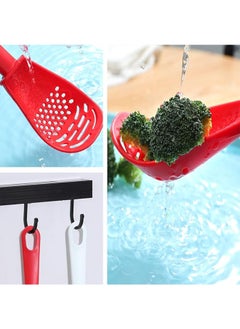 Generic Multifunctional Cooking Spoon Kitchen Tool Skimmer Scoop Colander Strainer Grater Masher Mash Drain Spoon Grind Ginger and Garlic Spoon Press Mashed Potatoes  - Image 5