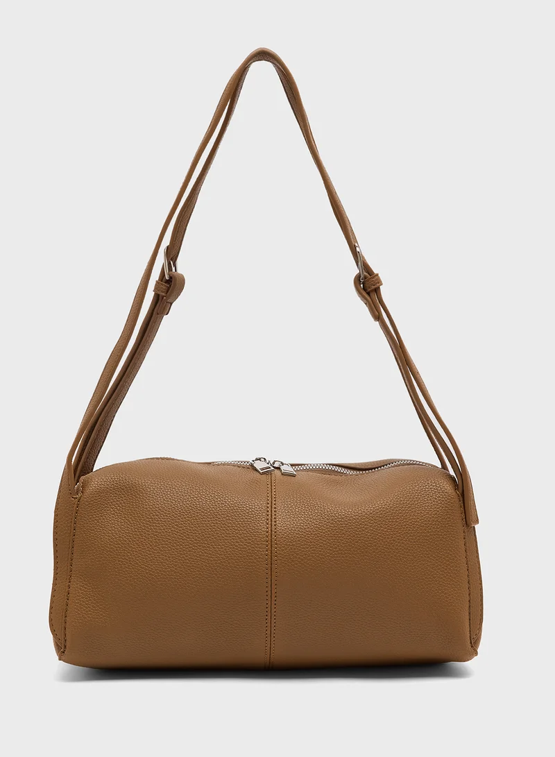 Ginger Minimalist Long Strap Shoulder Bag