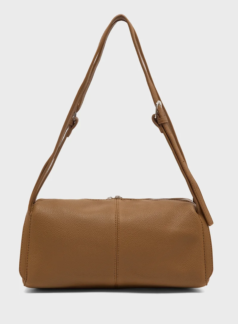 Ginger Minimalist Long Strap Shoulder Bag