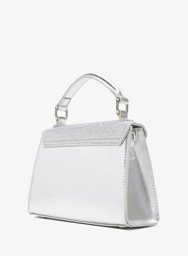 Call it Spring Josye Ladies Silver Top Handle Bag