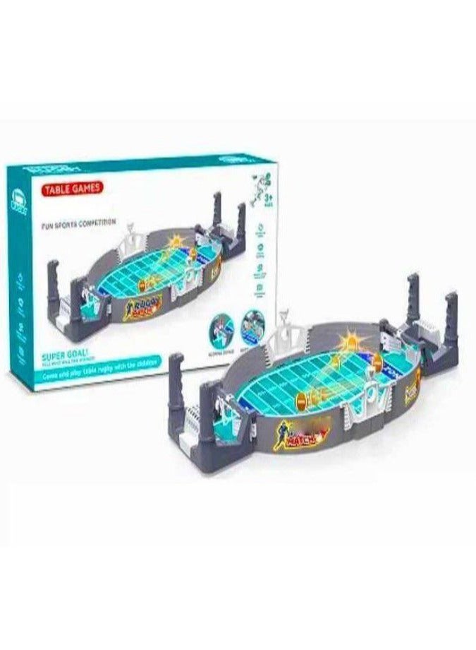Mini Football Games, Tabletop Football Game Set for Kids, Desktop Soccer Game with 3 Footballs, Family Sports Board Game, Exercise Children's Agility and Visual Skills - Image 1