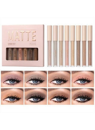 8 Colors Liquid Matte Eyeshadow Set Nude Black Smokey Eyeshadow Cream Eyeshadow Primer Waterproof Quick Drying Eye Brightener Highlighter Blusher Eye Shadow Makeup - pzsku/Z879DBDBAD9BFB3650C21Z/45/_/1683831345/214e5935-ccc5-41e6-8af8-cb0938e051fb
