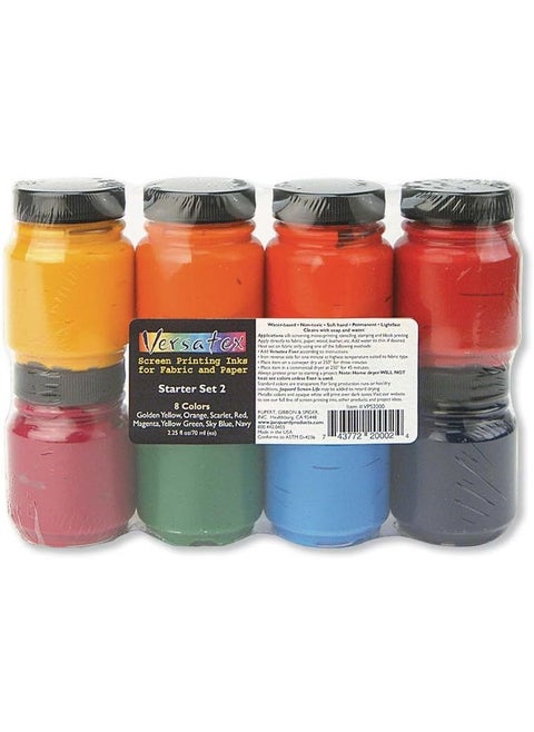 Jacquard Versatex Printing Ink Set 2
