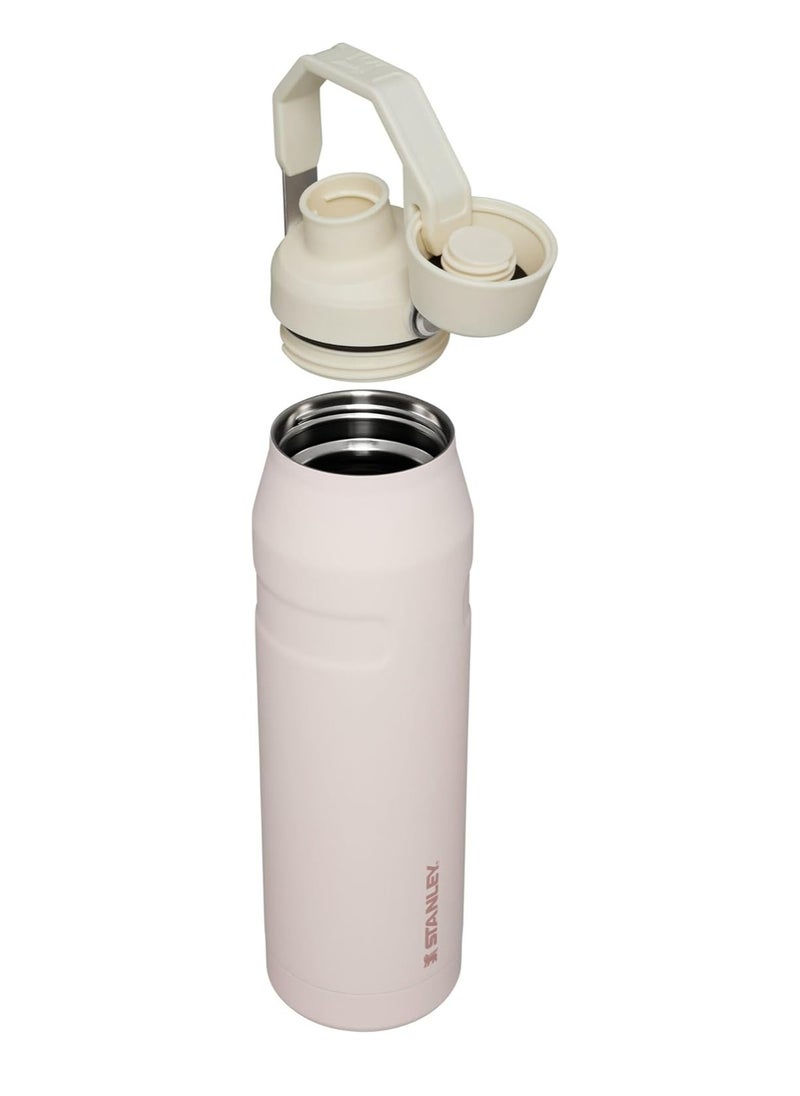 Stanley - Aeroflot 2.0 thermos Stanley Cup, stainless steel with lid for iced tea, coffee and juices 473ml - Rose Quartz Glimmer - Image 1