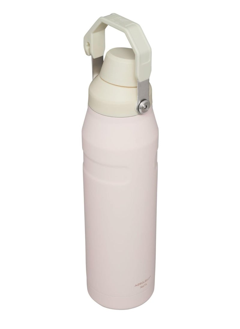 Stanley - Aeroflot 2.0 thermos Stanley Cup, stainless steel with lid for iced tea, coffee and juices 473ml - Rose Quartz Glimmer - Image 1