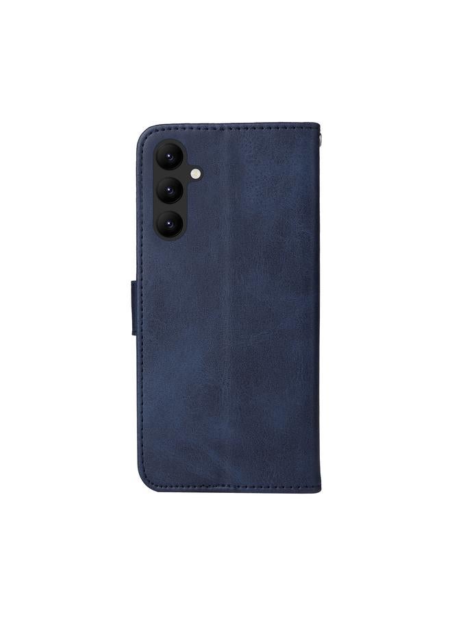 اس-توب جراب لهاتف Samsung Galaxy A24 4G جراب هاتف كلاسيكي من جلد العجل قابل للطي - Image 3