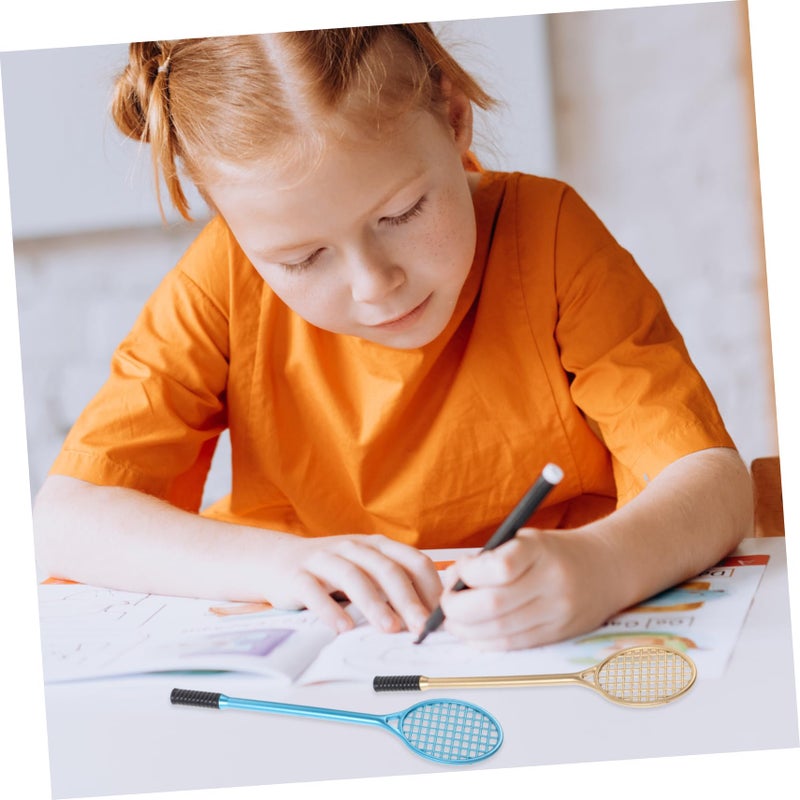 12 Pcs Cute Racket Theme Fine Point Pens for Students School Party Writing Supplies - Image 5