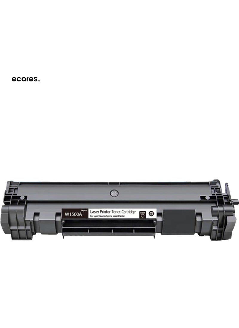 ECARES ECARES® 150A W1500A  Compatible Toner Cartridge Replacement  use for HP Laser M110we M111a M111w MFP M141a M141w M141 Printer (Black)  - Image 1