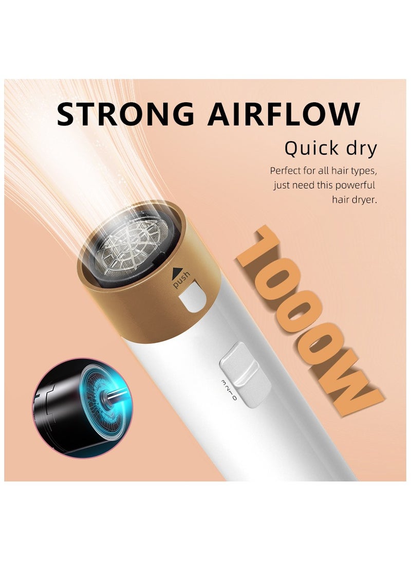 PANDA JOJO 5 in 1 Hair Dryer Brush | Professional Blow Dryer Brush for Curling, Volumizing & Straightening | Multi Hair Styler with Hot Air Brush for Women Gift | Salon Quality at Home - Image 2