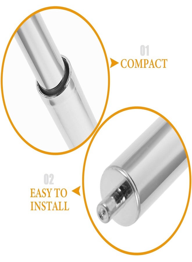 UKCOCO Retractable Toilet Paper Roller Rod Replacement - Adjustable Spring-Loaded Spindle Fits 4.33 to 6.48 Inch Tissue Holders for Home and Hotel Bathroom Accessories - Image 4