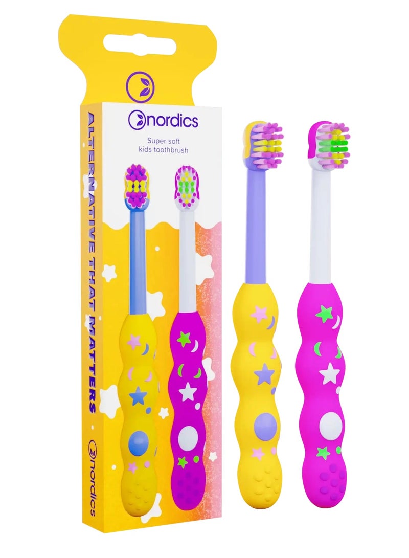 NORDICS Premium baby toothbrush Pack