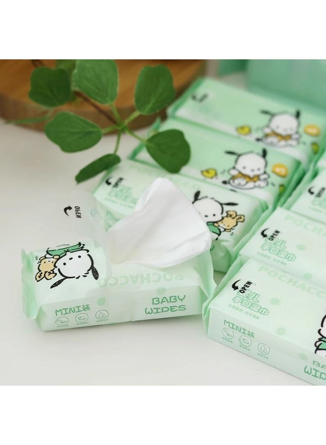 مناديل مبللة صغيرة - Mini Wipes للأطفال والكبار (تصاميم كرتونية متنوعة) - Image 4