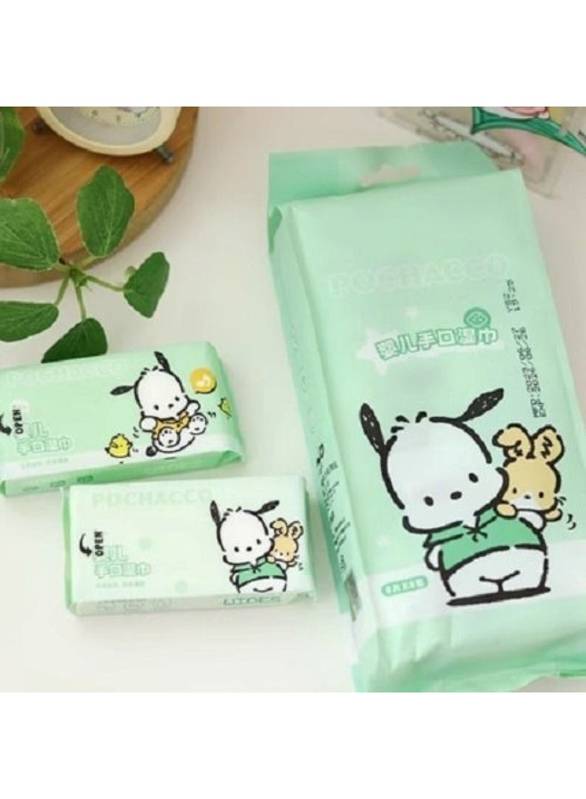 مناديل مبللة صغيرة - Mini Wipes للأطفال والكبار (تصاميم كرتونية متنوعة) - Image 3