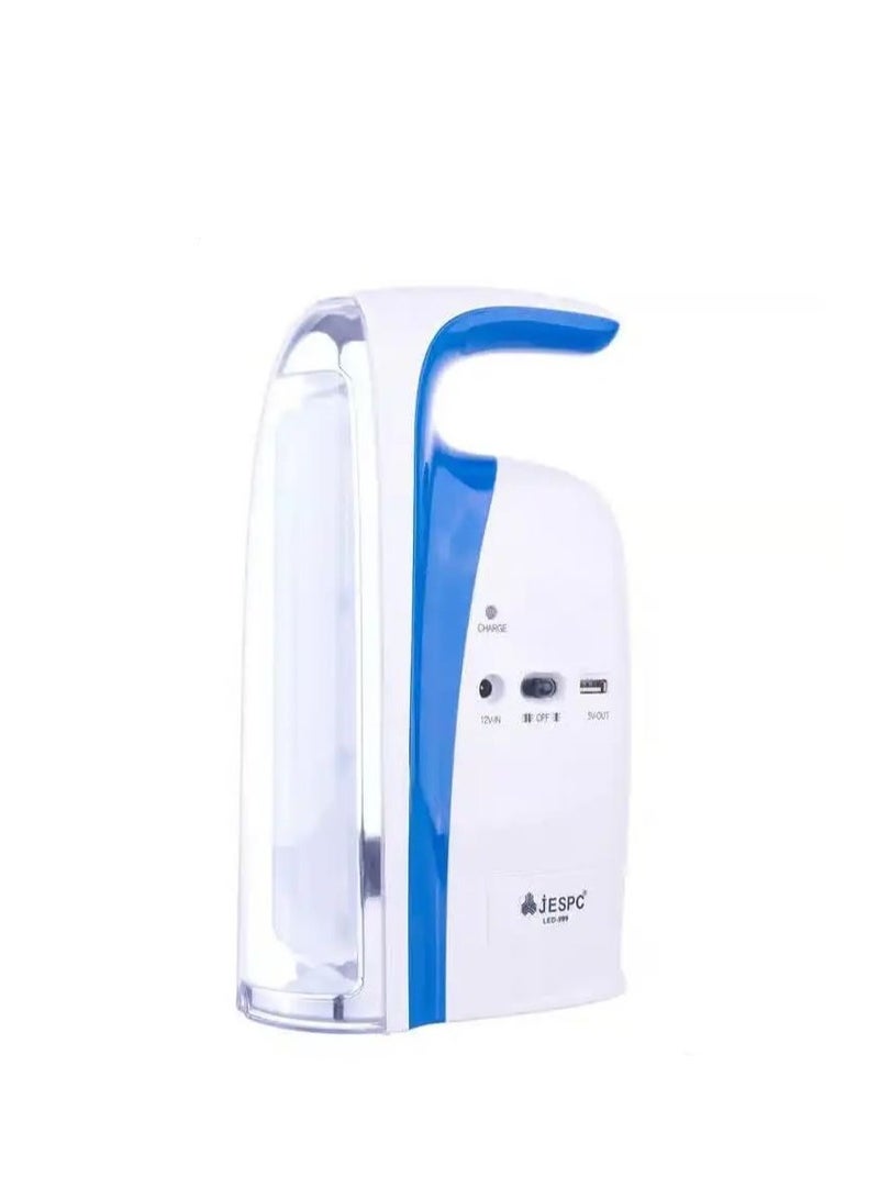 Jespc LED-999 Rechargeable Lantern - white/blue