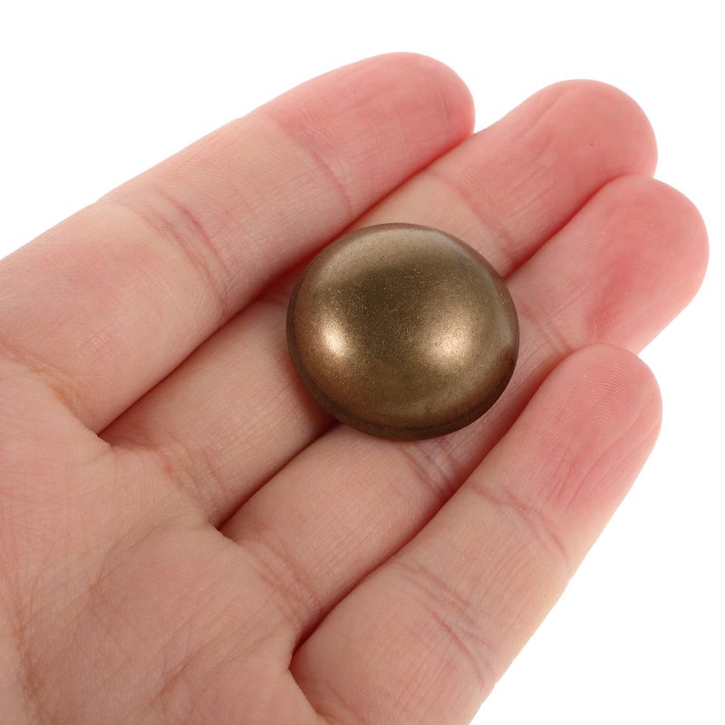 Antique Brass Sewing Buttons 25mm 10pcs Dome Shank for Suits Coats and Crafts - Image 4