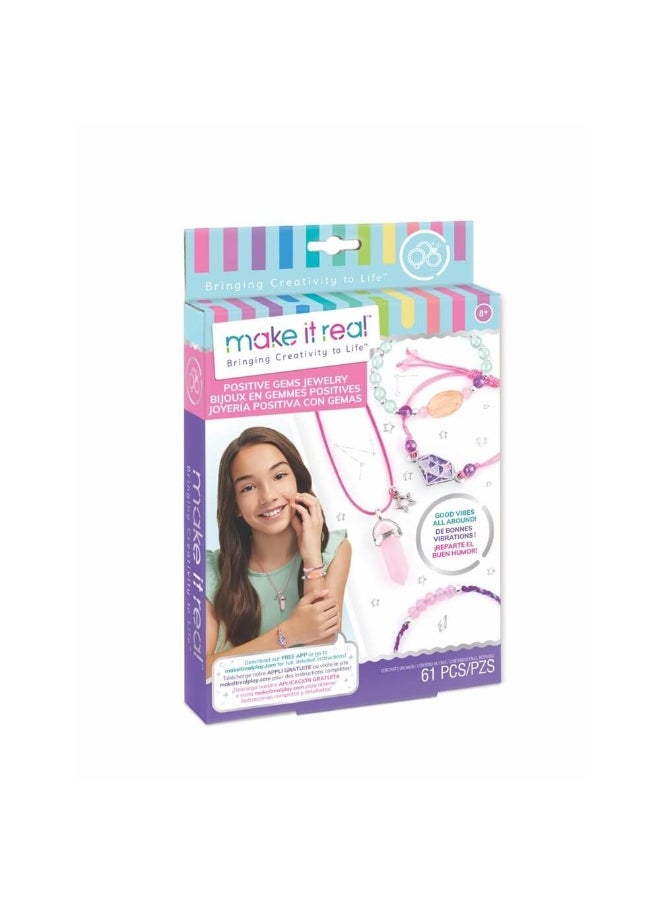 Make It Real Positive Gems Jewelry Diy Kit  - Image 2