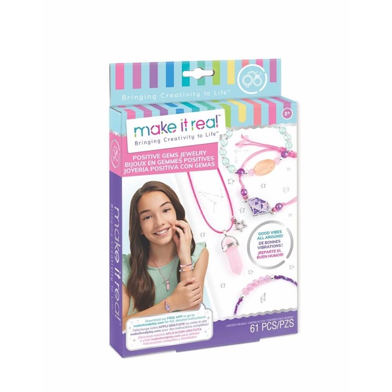 Make It Real Positive Gems Jewelry DIY Kit - Image 1