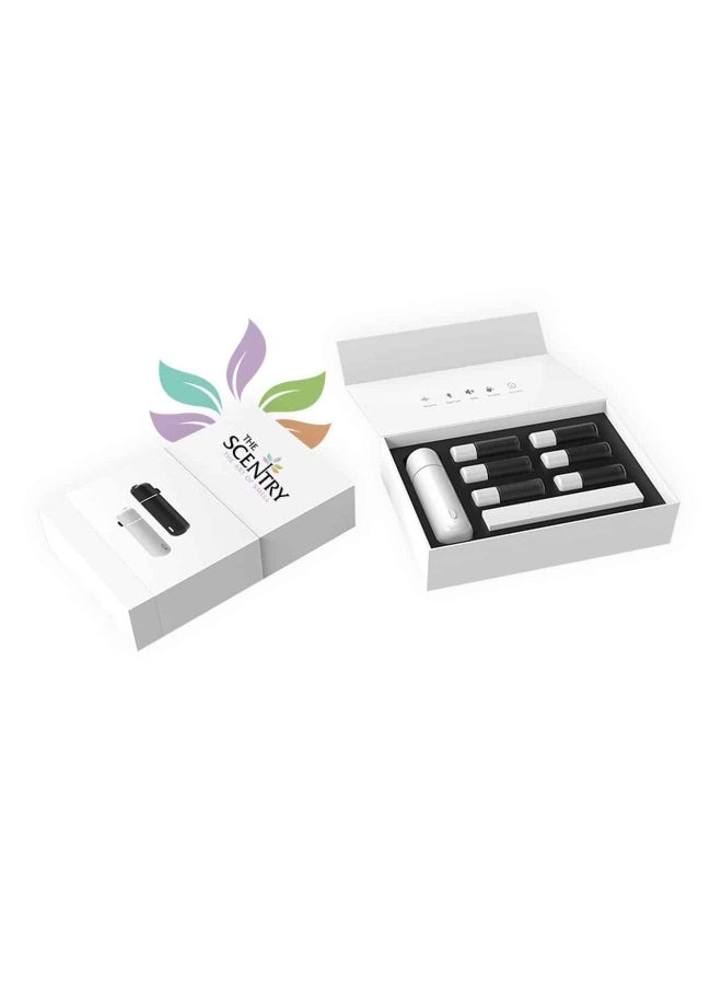 The Scentry Car Mini Clip White  - Image 1
