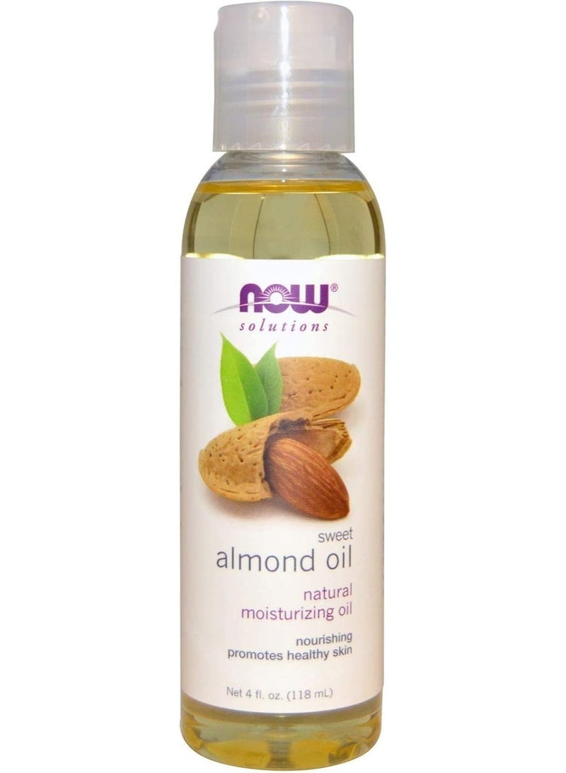 Now Solutions Natural Sweet Almond Oil (118ml) - Image 1