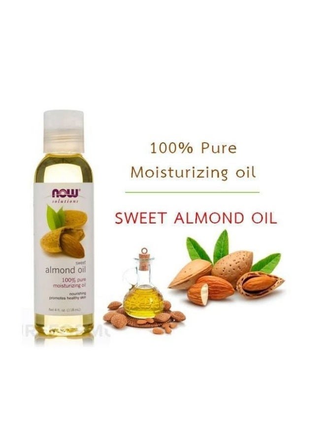 Now Solutions Natural Sweet Almond Oil (118ml) - Image 4