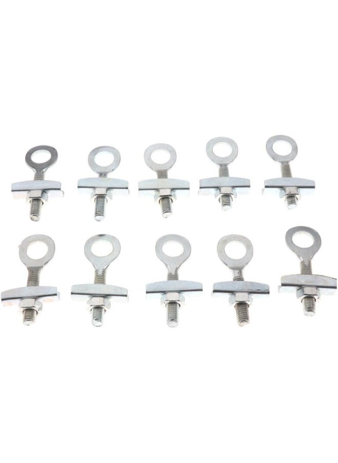 silvercnc 10pc BMX Chain Adjusters Chain Tensioners Bike Cycle Chain Drop Tugs 