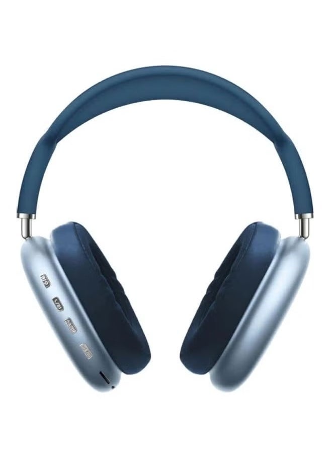 Generic P9 Plus Bluetooth Headset Exceptional Sound, AirPods Compatible, Comfortable Design, Enhanced Bluetooth Connectivity, Built-in Mic Perfect for Immersive Audio, Travel, and All-Day  - Image 1