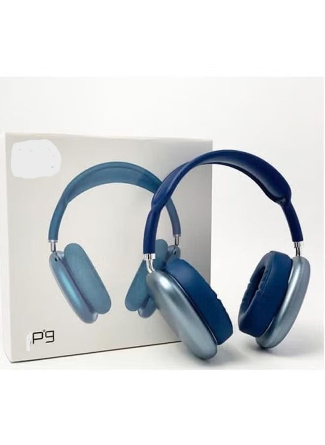 Generic P9 Plus Bluetooth Headset Exceptional Sound, AirPods Compatible, Comfortable Design, Enhanced Bluetooth Connectivity, Built-in Mic Perfect for Immersive Audio, Travel, and All-Day  - Image 2