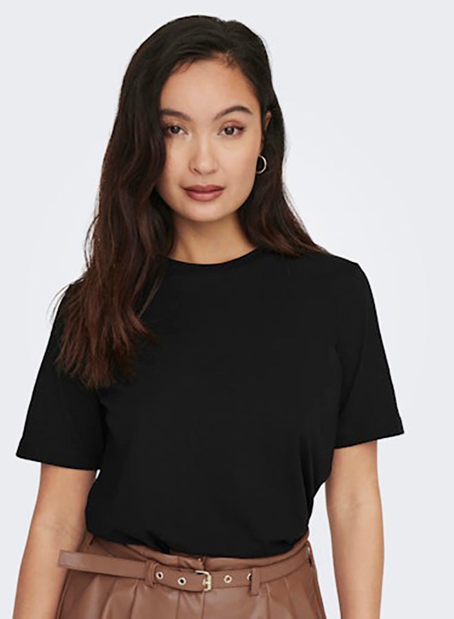 ONLY Women Short Sleeve Tee - Image 3