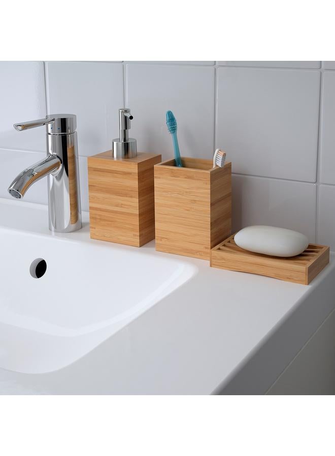 Zaboon Toothbrush holder, bamboo - Image 3