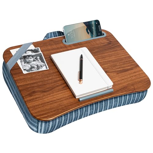 LAPGEAR Designer Lap Desk with Phone Holder and Device Ledge - Arrow Stripes - Fits up to 15.6 Inch Laptops - Style No. 45411 - Image 1
